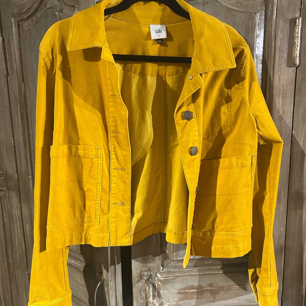 CAbi Citizen Corduroy Crop Jacket - Picture 1 of 3